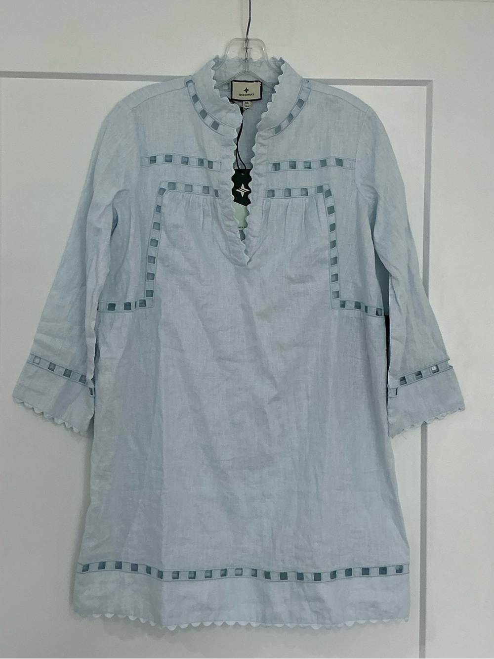 Tuckernuck linen tunic cover-up NWT